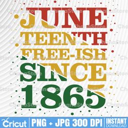 juneteenth free ish since 1865 | png sublimation file only | juneteenth | black history | juneteenth png,jpeg