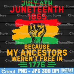 july 4th juneteenth 1865 because my ancestors png, freedom day, blm png, equality rights, africa, black history