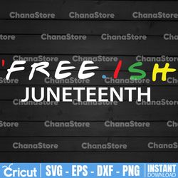 free ish juneteenth svg, juneteenth 1865 svg, africa svg, black history svg, black pride svg, african american svg,