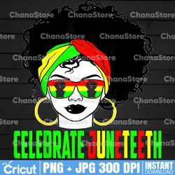black women messy bun celebrate juneteenth independence day png, black women black pride, celebrate juneteenth png