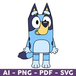 Bluey Svg, Bluey And Bingo Svg, Dog Svg, Bluey Dog Svg, Cartoon Dog Svg, Cartoon Svg - Download File