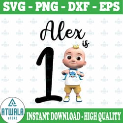 personalized cocomelon birthday png, cocomelon png, cocomelon family birthday png, cocomelon birthday boy / girls png fo