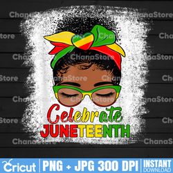 black women messy bun png juneteenth celebrate indepedence day png , freedom day, equality rights, black history month,