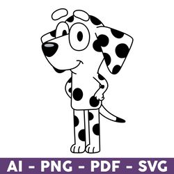 chloe svg, bluey svg, chloe bluey friends svg, dog svg, bluey dog svg, cartoon dog svg, cartoon svg - download