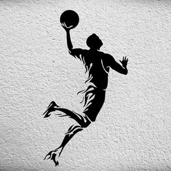 Basketball Sticker, NBA, Sport, Basketball Player, Car Sticker Wall Sticker Vinyl Decal Mural Art Decor