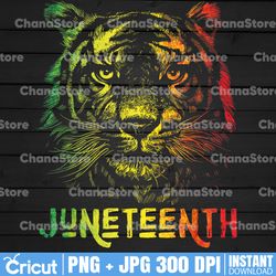juneteenth tiger png, juneteenth is my independence day png, black history png, black power png, black womanpng