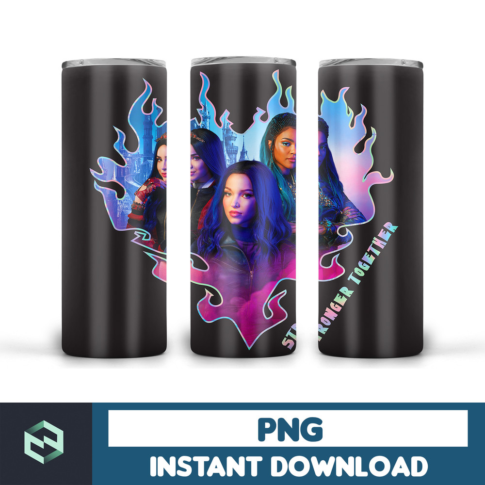 Descendants Tumbler Film 20oz Skinny Straight &Tapered Designs,Sublimation tumbler designs,Film Tumbler design (1).jpg