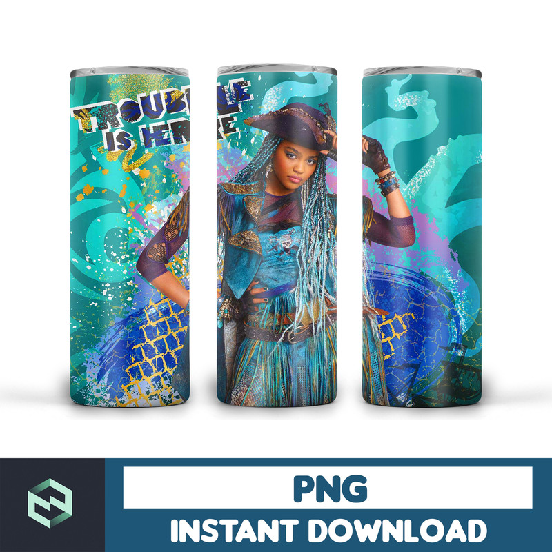 Descendants Tumbler Film 20oz Skinny Straight &Tapered Designs,Sublimation tumbler designs,Film Tumbler design (16).jpg