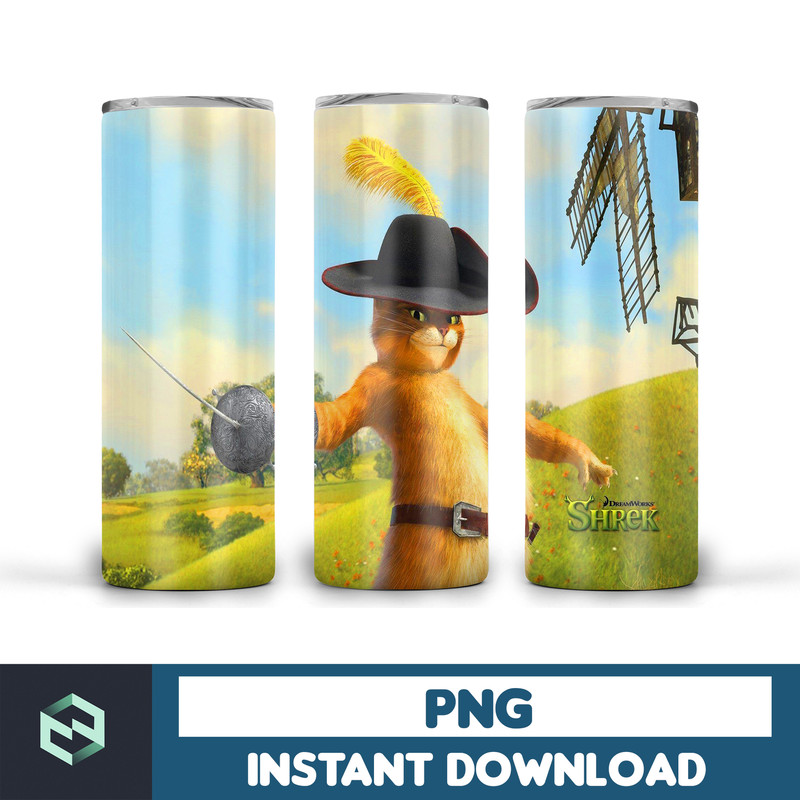 Shrek Tumbler, Skinny Tumbler 20oz Design, Sublimation Design Download, Digital png (5).jpg