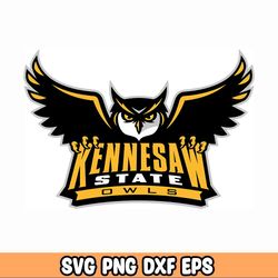 Kennesaw State University Owls NCAA Collegiate 4 Inch Vinyl Decal