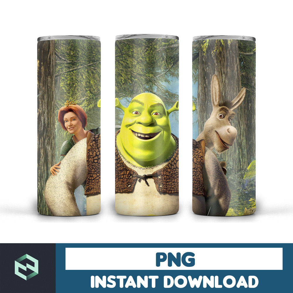 Shrek Tumbler, Skinny Tumbler 20oz Design, Sublimation Design Download, Digital png (31).jpg
