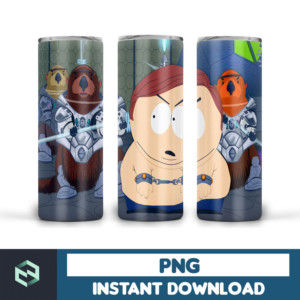 South Park Tumbler Design Sublimation Designs Downloads, Digital download, 20 oz tumbler sublimations, Digital file, tumbler wrap (3).jpg