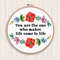 Soulmate Quote Cross Stitch Pattern Soulmate Gift Cross Stitch Pattern Easy Flowers Cross Stitch Pattern 4