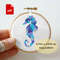Cute Easy Seahorse For Kids Small Cross Stitch Pattern 0