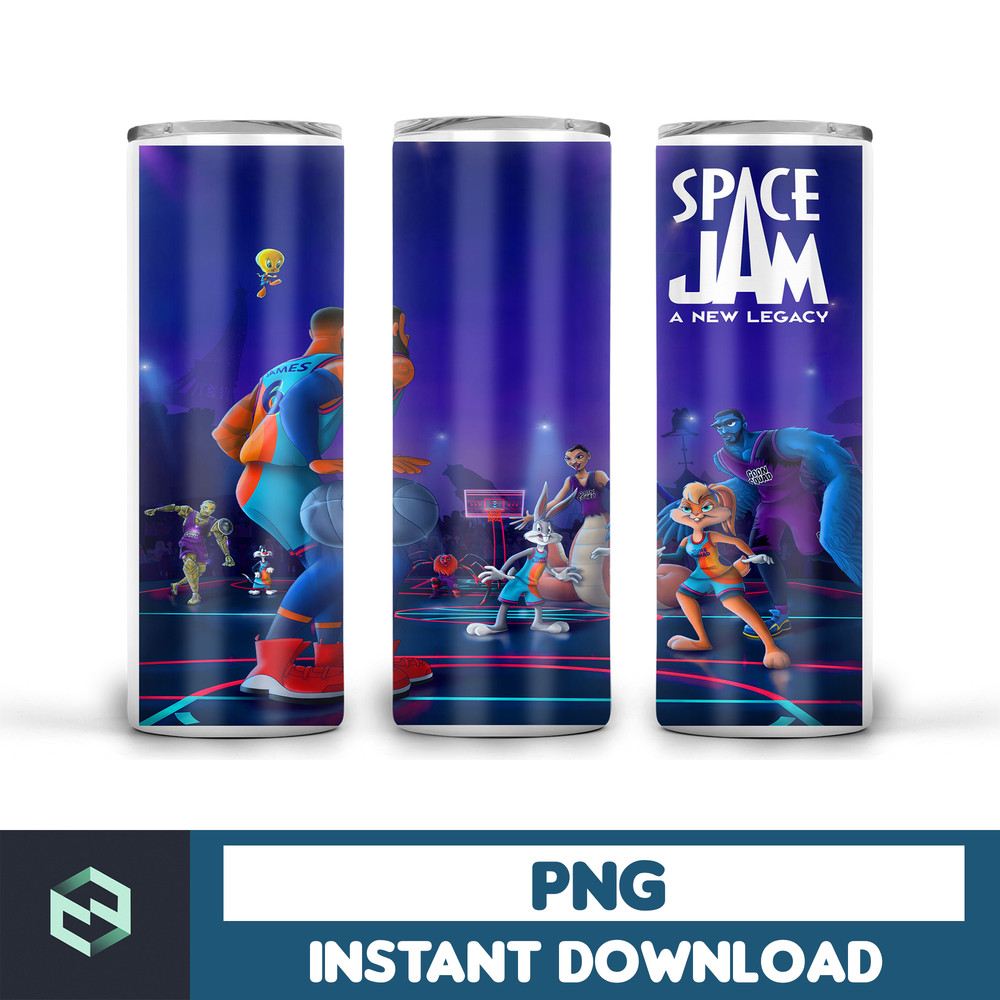 Space Jam tumbler design, 20 oz skinny tumbler design, sublimation image, tumbler wrap, Space Jam cup, Space Jam sublimation, tumbler design (50).jpg