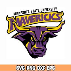 Minnesota State Mavericks svg files for circut
