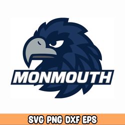 Monmouth Hawks SVG digital download