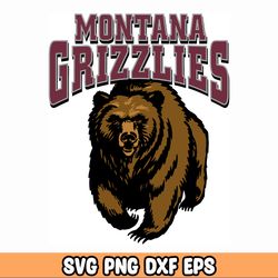 Montana Grizzlies SVG sublimation