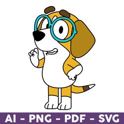 bluey honey svg, honey dog svg, bluey svg, dog svg, bluey dog svg, cartoon dog svg, cartoon svg - download