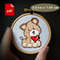 Puppy Dog Cross Stitch Pattern Small For Kids 0
