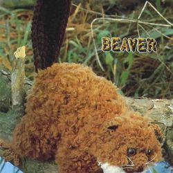 Beaver Crochet pattern Baby Animal pattern - Vintage pattern PDF Instant download