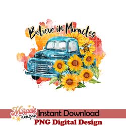 believe in miracles sublimation