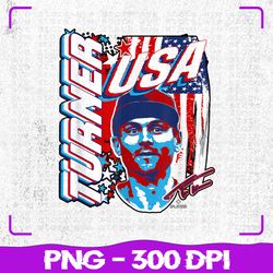 trea turner international baseball usa mlbpa, baseball png, sport png, sublimation, png files, sublimation png, png