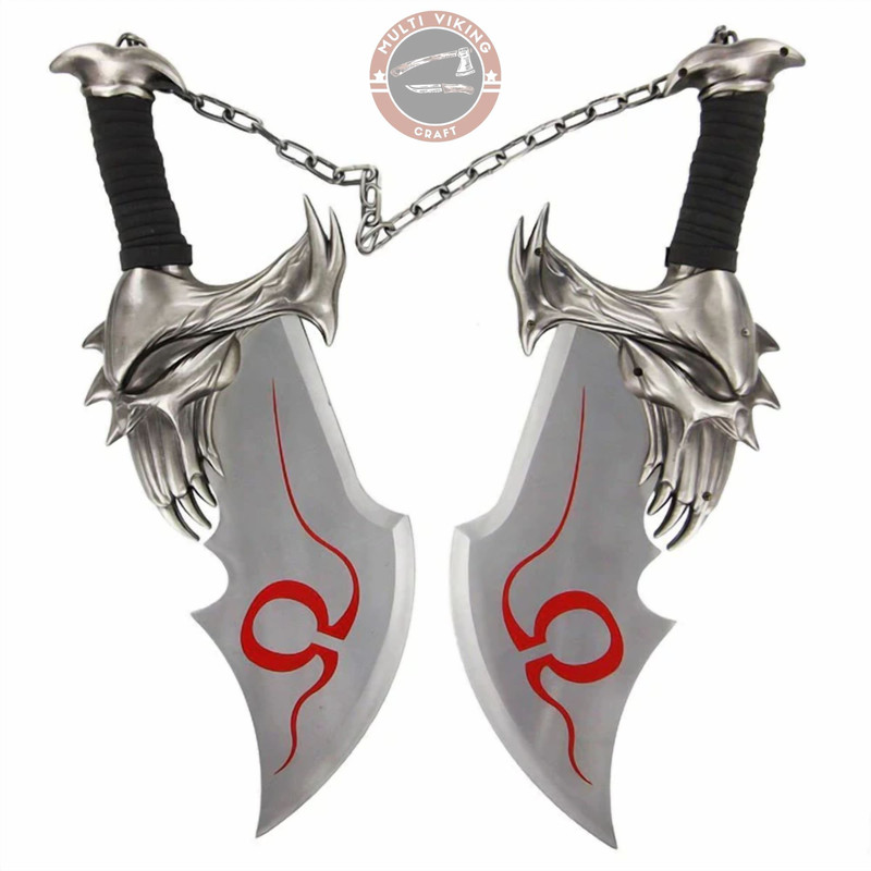 God Of War Blades Of Chaos - Twin Blade Karatos Sword Set - God Of War Replica Blades - God Of War Sword - Gift For Husband (2).jpg