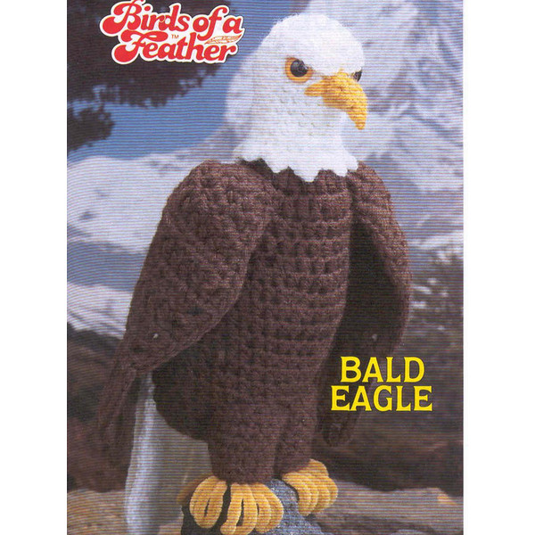 Bald Eagle Crochet Pattern Bird Crochet 15 Inch Size Vin Inspire bald-eagle-crochet-pattern-bird-crochet-15-inch-size-vin-inspire