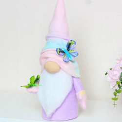 Butterfly rainbow Gnome