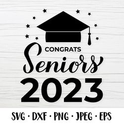 Seniors 2023. Graduation Class of 2023 SVG