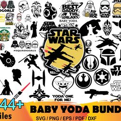 544 baby yoda bundle svg, star wars svg, baby yoda svg