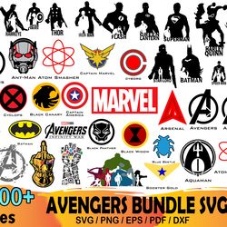 1000 avengers svg bundle, marvel svg, endgame svg