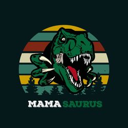 mama saurus jurassic park logo svg, mothers day svg, mothers gift svg, mama svg, mom gift svg, mama saurus svg