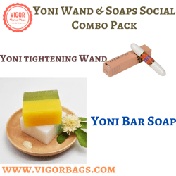 Yoni Wand & Soaps Social Combo Pack(US Customers)