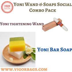 Yoni Wand & Soaps Social Combo Pack(non US Customers)