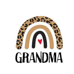 grandma rainbow svg, mothers day svg, grandma svg, rainbow svg, mom svg, mothers day gift svg, mom gift svg, mommy svg