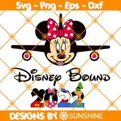 Minnie Disney Bound 2022 Svg, Disney Bound Trip Svg, Family Vacation Svg, Family Trip Svg, Vacay Mode Svg