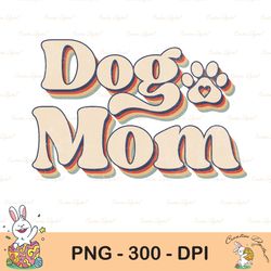 retro dog mom png sublimation design, vintage, distressed, digital download, clipart, templates, print