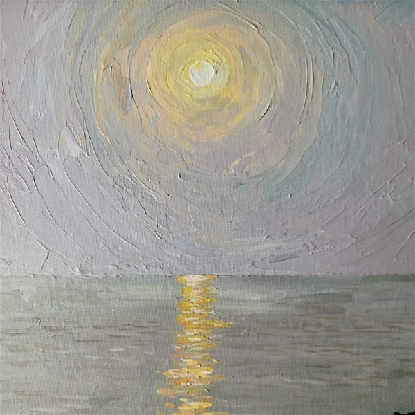 Sunset-lake-acrylic-painting-landscape-art-in-style-impasto-3.jpg