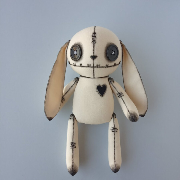 creepy-cute-bunny-handmade-doll