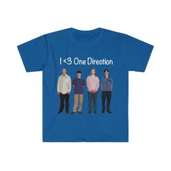 funny meme tshirt - one direction weezer tee - i love / heart 1d parody t shirt - gift shirt