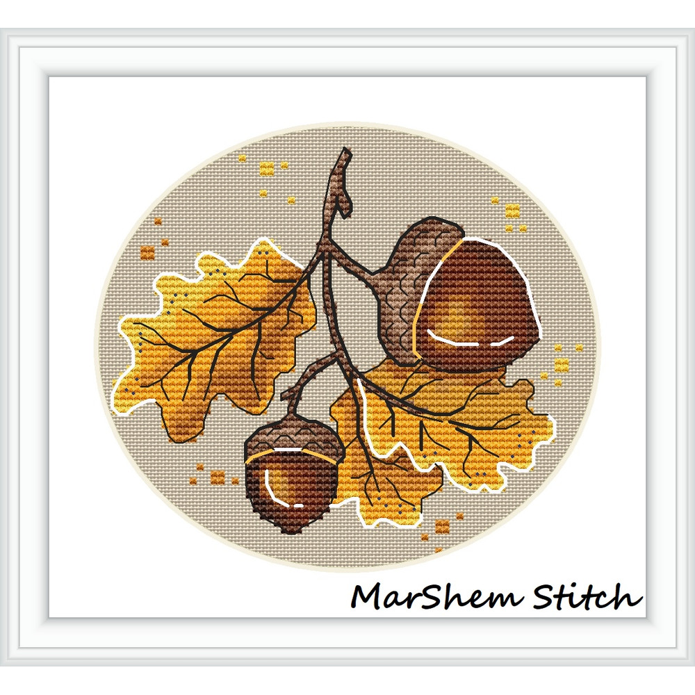 Autumn acorns рамка.jpg