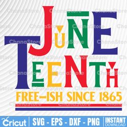 juneteenth freeish since 1865 svg, melanin ancestor black history svg, freeish since 1865 svg, black freedom svg