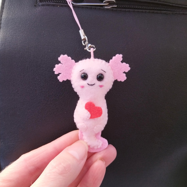 Pink-Axolotl-plush-bag-charm