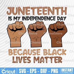 juneteenth my independence day svg, black lives matter fists 1865 svg, different races skin svg, independence day,