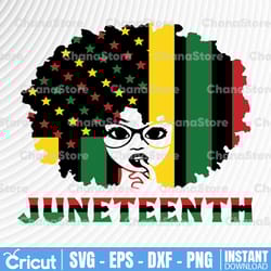 juneteenth black women svg, afro queen mom svg, african american flag svg, black women svg, freedom day svg, blm svg