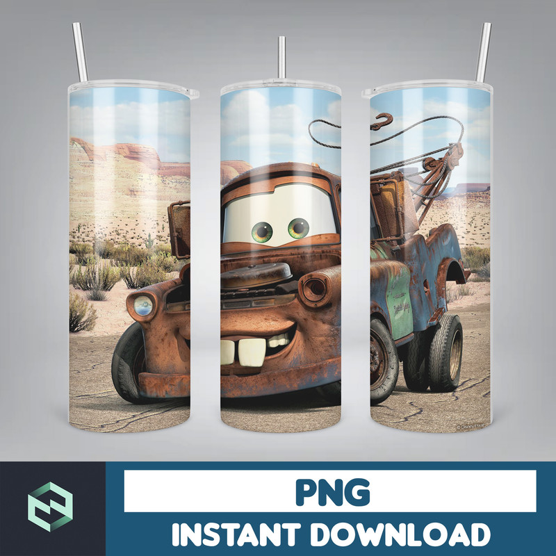 Cars tumbler design, 20 oz skinny tumbler design, sublimation image, tumbler wrap, Cars cup, Cars sublimation, tumbler design, 20oz (3).jpg