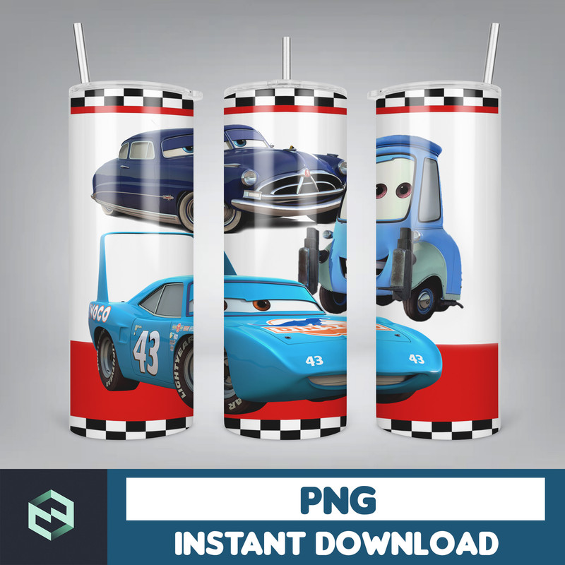 Cars tumbler design, 20 oz skinny tumbler design, sublimation image, tumbler wrap, Cars cup, Cars sublimation, tumbler design, 20oz (11).jpg