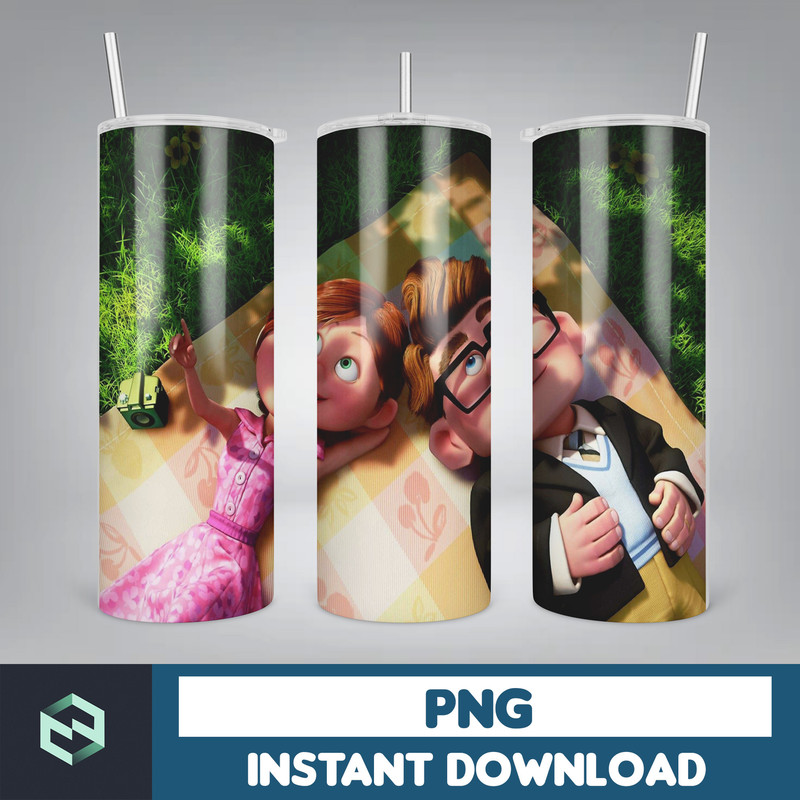 Disney Up Tumbler, 20 oz Up Cartoon tumbler png, Up Cartoon Tumbler wrap , PNG Instant Download , 20oz Skinny Tumbler designs, Up Cartoon, Seamless Tumbler PNG